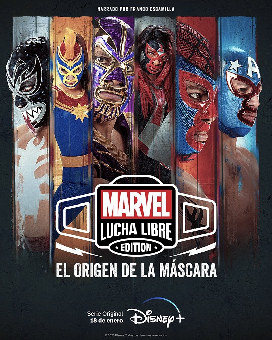 Universo Marvel 616: Disney+ lançará série de Luta Livre Mexicana inspirada  em Heróis Marvel